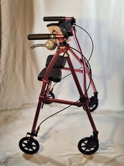 Stander Saver Space Saving Rollator Walker Lightweight Foldable Standard Size