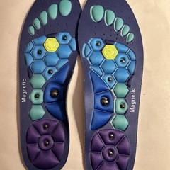 Magnetic Therapy Insoles Massage Foot Pads Acupressure Weight Loss Health