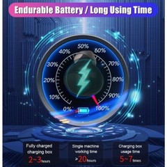 JINGHAO Rechargeable Hearing Aid – Lightweight Sound Amplifier Easy to Use US