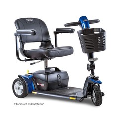 Pride Go-Go Sport 3-Wheel Power Electric Mobility Scooter NEW Model S73