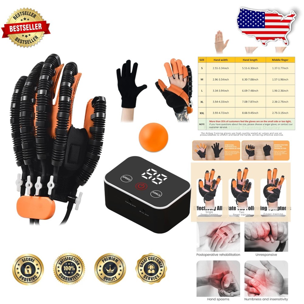 Rehab Robot Gloves Left Hand S – Stroke Recovery Finger Training
