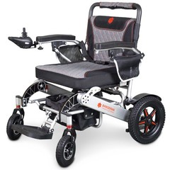 Mammoth – Power Motorized Mobility Durable Heavy Duty Wheelchair, Silver