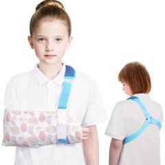 Kids Arm Sling Shoulder Immobilizer Children Wrist Elbow Injury Both Hands S