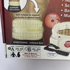 DR-HO’s 2-In-1 Back Relief Belt Size A 25-41″ Stretch Support degenerative disc
