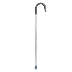 Hospital Grade Lightweight Round Handle Cane, Anodized Aluminum 250 lb
