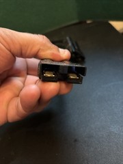 Used Pride Jazzy Elite 14/HD Black Quick Disconnect Battery Cable Set Of 2 Used