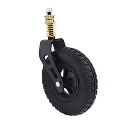 Sturdy 8 Inch Wheelchair Front Solid Caster For Enhanced Stability For Elderly