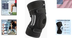 Adjustable Elite Knee Support for Meniscus Tears, Arthritis & Active Lifestyle