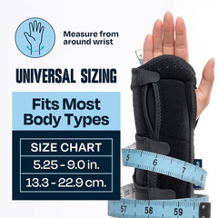 2 Pack Wrist Brace Carpal Tunnel Support Arthritis Night Splint