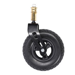 Sturdy 8 Inch Wheelchair Front Solid Caster For Enhanced Stability For Elderly