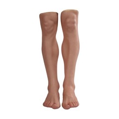 Silicone Prosthetic Leg Cover Foot Sleeve Realistic Lifelike Skin