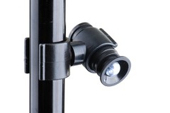 LightBaum 2G LED Flashlight for Canes, Crutches & Walkers — Universal Clip-On Mo