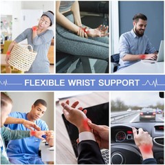 Left Right Hand Wrist Support Brace Splint Carpal Tunnel Sprain Arthritis Pain