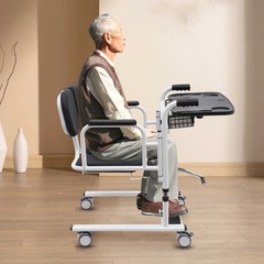 Hydraulic Patient Lift Transfer Chair for Home, 330.7 Lbs Transfer Nursing Chair