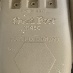 The Good Feet Store Strengthener Classic W456 LEFT + W457 RIGHT mismatched Pair