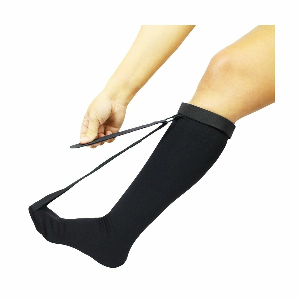 Vive Plantar Fasciitis Stretch Sock – Non Slip Calf Relief. PAIN RELIEF!! LARGE