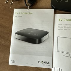 Phonak TV Connector for Hearing Aids – Wireless Bluetooth Audio Streaming Device