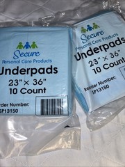 Secure Personal Care Disposable Underpads