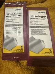 Sage Skin Prep Wipe 2 per Pack NonSterile Soft Pack 2 Packs 9705 Free Ship