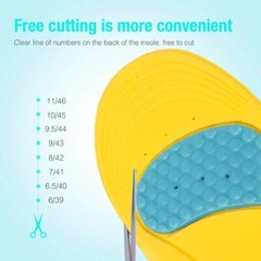 Unisex Orthotic Insoles Orthopedic Flat Feet Sole Pad Shoes Inserts Arch Support