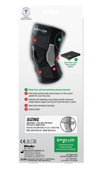 MUELLER Sports Medicine Green Self-Adjusting Hinged Knee Brace, Knee Pain Relief