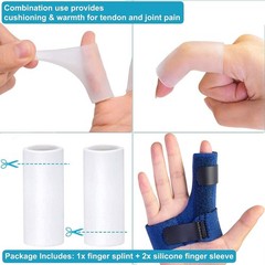 Sumifun Finger Brace, Trigger Splint for 1 Count (Pack of 1), Right