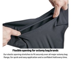 Ostomy Belt for Men & Women Fits All Ileostomy, Urostomy, Colostomy Bag- Size M
