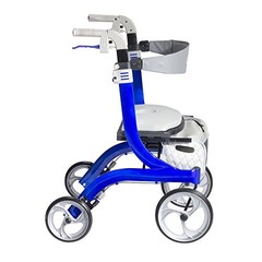 Rollator Drive Medical Nitro Blue 10 Inch