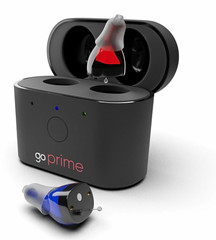 Audífonos Go Prime OTC para personas mayores, recargables, reducción de ruido