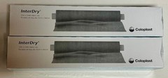 2 PACK Coloplast InterDry 7910 Moisture Wicking Fabric 10”x144” *EXP: 04/2026