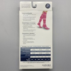 SIGVARIS 832C MICROFIBER STRIPES 20-30 COMPRESSION CALF SOCKS PICK SIZE COLOR