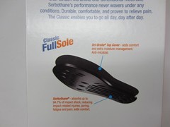 NEW Sorbothane Performance Classic Full Sole Insoles Pick-A-Size