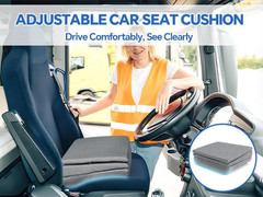 MABOZOO Magnetic Height Adjustable Booster Seat Cushions, 6 Inch Thick Office Ch