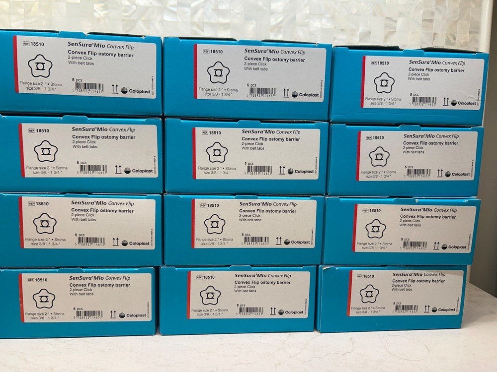 Coloplast SenSura Convex Flip ostomy barrier Ref 18510