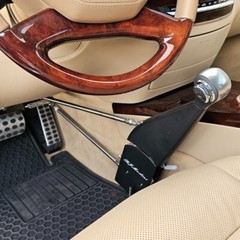 A permanent,safe install car hand control. Disabled/Handicapped – SCI, H quality