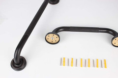16-Inch Grab Bar Featuring Anti-Slip Handrail, Solid Brass, Oil Rubbed Bronze…