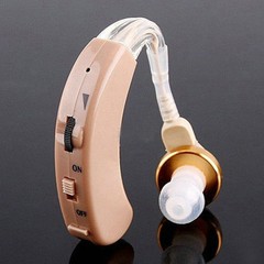 New Best Adjustable Hearing Aids Aid Digital Tone Behind Ear Sound Amplifier