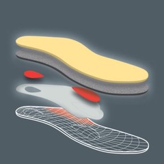 Pedag Sneaker Magic Step 180 orthotic insole with memory foam