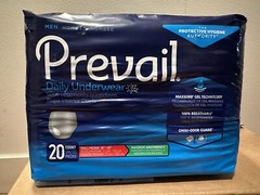 Prevail Underwear For Men Small/Medium – 4 Bags Of 20 – Count 80 – #PUM-512/1