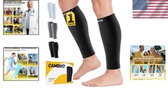 Large-X-Large Footless Compression Sleeves: Ultimate Support for Shin Splints