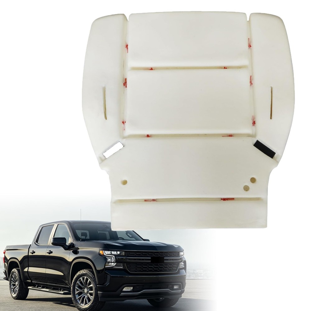 Driver or Passenger Side Bottom Seat Foam Cushion Compatible with Chevy Silve…