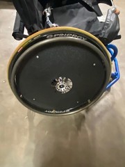 Top End Pro Basketball Wheelchair Blue with KENDRA yellow wheels *see details