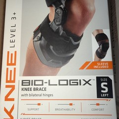 Shock Doctor Elite knee brace bio-logix bilateral hinges small left 12.25”-13.25