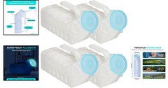 Glow-in-the-Dark Spill-Proof Men’s Urinal Pack