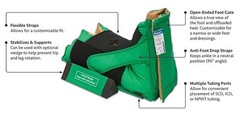 TruVue Lite Heel Protection Boots WITH WEDGES For Foot Ulcer Pressure Zones