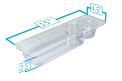 Top Glides Economy Wire Walker Basket