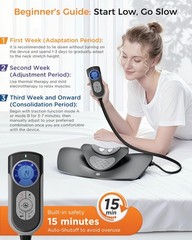 Multi-Functional Cervical Traction Device, Dynamic Neck Massager with Pulsed …
