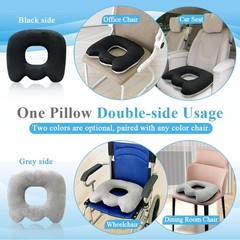 Bed Sore Cushion for Butt Lifting Donut Pillow for Tailbone Pain Relief Sitti…