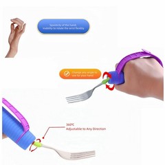 Bendable Adaptive Utensils Spoons Forks Set,Left and Right Handed, for Hand T…