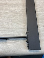 Quantum Edge Seat Rails/Frame/ Pan/ T Bolt mounts for Power Wheelchair Base